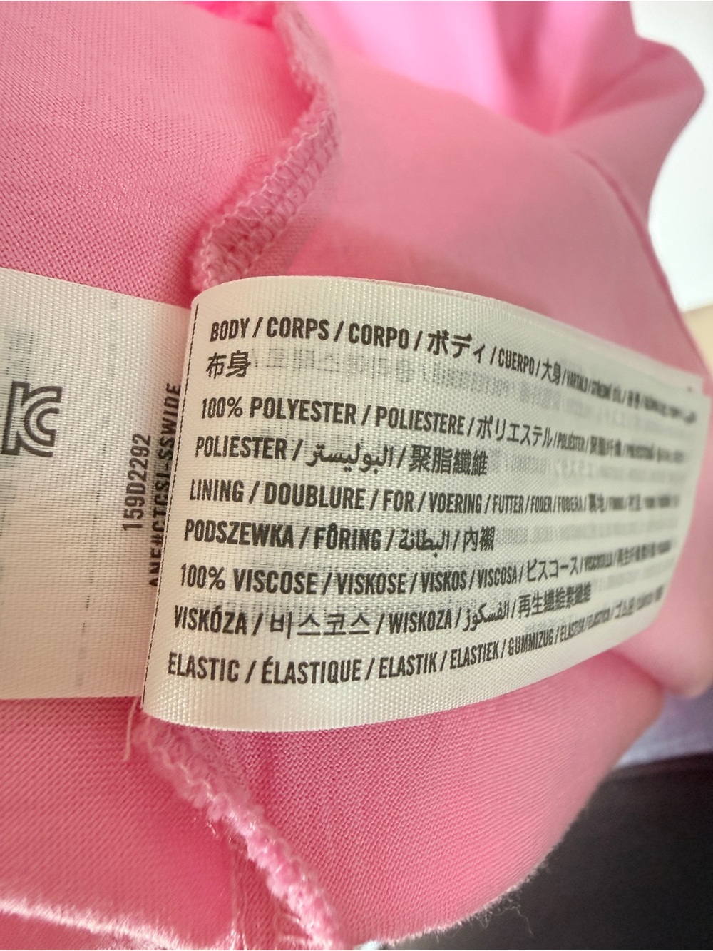 Abercrombie Pink Occasion Long Dress Large - Picture 6 of 7